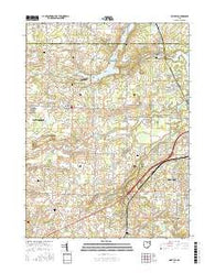 Limaville Ohio Current topographic map, 1:24000 scale, 7.5 X 7.5 Minute, Year 2016