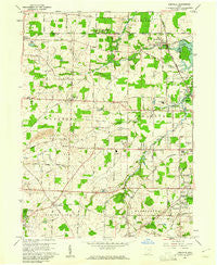 Limaville Ohio Historical topographic map, 1:24000 scale, 7.5 X 7.5 Minute, Year 1960