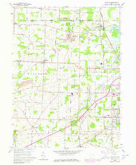 Limaville Ohio Historical topographic map, 1:24000 scale, 7.5 X 7.5 Minute, Year 1960