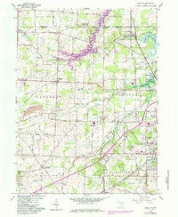 Limaville Ohio Historical topographic map, 1:24000 scale, 7.5 X 7.5 Minute, Year 1960