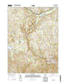 Lisbon Ohio Historical topographic map, 1:24000 scale, 7.5 X 7.5 Minute, Year 2013
