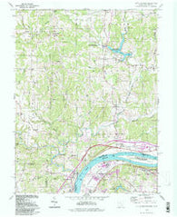 Little Hocking Ohio Historical topographic map, 1:24000 scale, 7.5 X 7.5 Minute, Year 1994