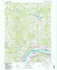 Little Hocking Ohio Historical topographic map, 1:24000 scale, 7.5 X 7.5 Minute, Year 1994