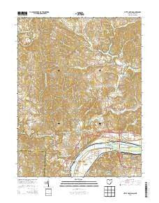 Little Hocking Ohio Historical topographic map, 1:24000 scale, 7.5 X 7.5 Minute, Year 2013