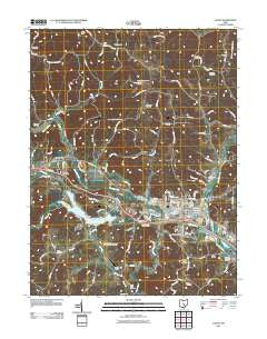 Logan Ohio Historical topographic map, 1:24000 scale, 7.5 X 7.5 Minute, Year 2011