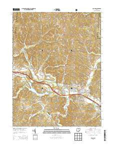 Logan Ohio Historical topographic map, 1:24000 scale, 7.5 X 7.5 Minute, Year 2013