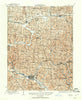 Logan Ohio Historical topographic map, 1:62500 scale, 15 X 15 Minute, Year 1907