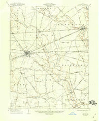 London Ohio Historical topographic map, 1:62500 scale, 15 X 15 Minute, Year 1907