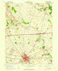 London Ohio Historical topographic map, 1:24000 scale, 7.5 X 7.5 Minute, Year 1961