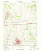 London Ohio Historical topographic map, 1:24000 scale, 7.5 X 7.5 Minute, Year 1961
