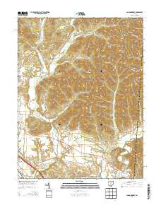 Londonderry Ohio Historical topographic map, 1:24000 scale, 7.5 X 7.5 Minute, Year 2013