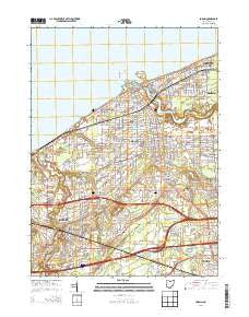 Lorain Ohio Historical topographic map, 1:24000 scale, 7.5 X 7.5 Minute, Year 2013