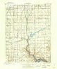 Loramie Ohio Historical topographic map, 1:62500 scale, 15 X 15 Minute, Year 1909