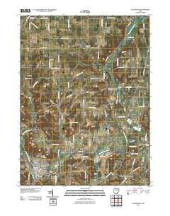 Loudonville Ohio Historical topographic map, 1:24000 scale, 7.5 X 7.5 Minute, Year 2010