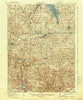 Loudonville Ohio Historical topographic map, 1:62500 scale, 15 X 15 Minute, Year 1914