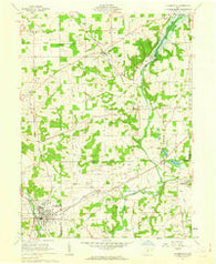 Loudonville Ohio Historical topographic map, 1:24000 scale, 7.5 X 7.5 Minute, Year 1961
