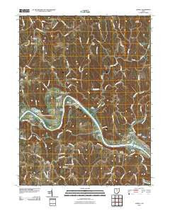 Lowell Ohio Historical topographic map, 1:24000 scale, 7.5 X 7.5 Minute, Year 2010