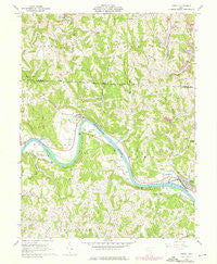 Lowell Ohio Historical topographic map, 1:24000 scale, 7.5 X 7.5 Minute, Year 1961