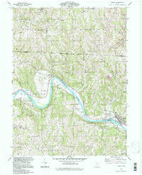 Lowell Ohio Historical topographic map, 1:24000 scale, 7.5 X 7.5 Minute, Year 1994