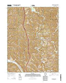 Lower Salem Ohio Historical topographic map, 1:24000 scale, 7.5 X 7.5 Minute, Year 2013