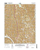Lower Salem Ohio Current topographic map, 1:24000 scale, 7.5 X 7.5 Minute, Year 2016