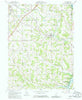 Lucas Ohio Historical topographic map, 1:24000 scale, 7.5 X 7.5 Minute, Year 1961