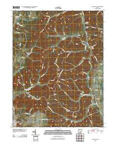 Lucasville Ohio Historical topographic map, 1:24000 scale, 7.5 X 7.5 Minute, Year 2010