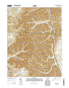 Lucasville Ohio Historical topographic map, 1:24000 scale, 7.5 X 7.5 Minute, Year 2013