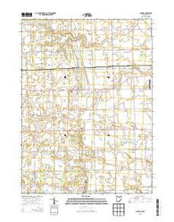 Lyons Ohio Historical topographic map, 1:24000 scale, 7.5 X 7.5 Minute, Year 2013