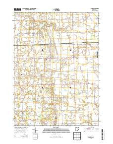 Lyons Ohio Historical topographic map, 1:24000 scale, 7.5 X 7.5 Minute, Year 2013