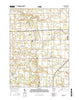 Lyons Ohio Current topographic map, 1:24000 scale, 7.5 X 7.5 Minute, Year 2016