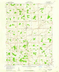 Lyons Ohio Historical topographic map, 1:24000 scale, 7.5 X 7.5 Minute, Year 1960
