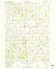 Lyons Ohio Historical topographic map, 1:24000 scale, 7.5 X 7.5 Minute, Year 1960