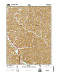 Macksburg Ohio Historical topographic map, 1:24000 scale, 7.5 X 7.5 Minute, Year 2013