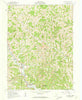 Macksburg Ohio Historical topographic map, 1:24000 scale, 7.5 X 7.5 Minute, Year 1961