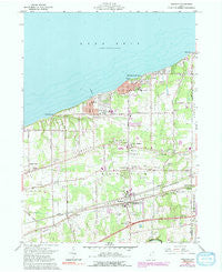 Madison Ohio Historical topographic map, 1:24000 scale, 7.5 X 7.5 Minute, Year 1960