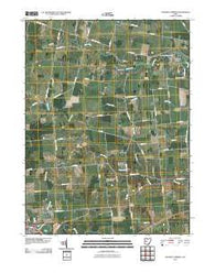 Magnetic Springs Ohio Historical topographic map, 1:24000 scale, 7.5 X 7.5 Minute, Year 2010