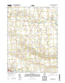 Magnetic Springs Ohio Historical topographic map, 1:24000 scale, 7.5 X 7.5 Minute, Year 2013
