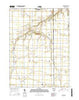 Malinta Ohio Current topographic map, 1:24000 scale, 7.5 X 7.5 Minute, Year 2016
