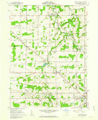 Mallet Creek Ohio Historical topographic map, 1:24000 scale, 7.5 X 7.5 Minute, Year 1961
