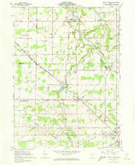 Mallet Creek Ohio Historical topographic map, 1:24000 scale, 7.5 X 7.5 Minute, Year 1961