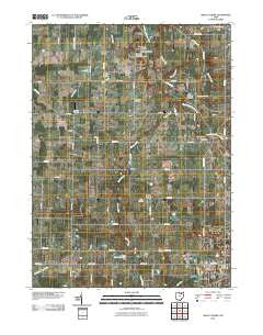 Mallet Creek Ohio Historical topographic map, 1:24000 scale, 7.5 X 7.5 Minute, Year 2010
