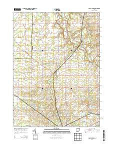 Mallet Creek Ohio Historical topographic map, 1:24000 scale, 7.5 X 7.5 Minute, Year 2013
