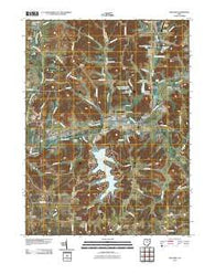 Malvern Ohio Historical topographic map, 1:24000 scale, 7.5 X 7.5 Minute, Year 2010