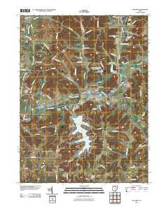 Malvern Ohio Historical topographic map, 1:24000 scale, 7.5 X 7.5 Minute, Year 2010