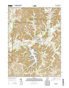 Malvern Ohio Historical topographic map, 1:24000 scale, 7.5 X 7.5 Minute, Year 2013
