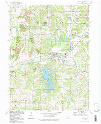 Malvern Ohio Historical topographic map, 1:24000 scale, 7.5 X 7.5 Minute, Year 1994