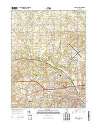 Mansfield North Ohio Historical topographic map, 1:24000 scale, 7.5 X 7.5 Minute, Year 2013