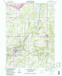 Mantua Ohio Historical topographic map, 1:24000 scale, 7.5 X 7.5 Minute, Year 1994