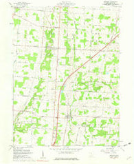 Marengo Ohio Historical topographic map, 1:24000 scale, 7.5 X 7.5 Minute, Year 1961